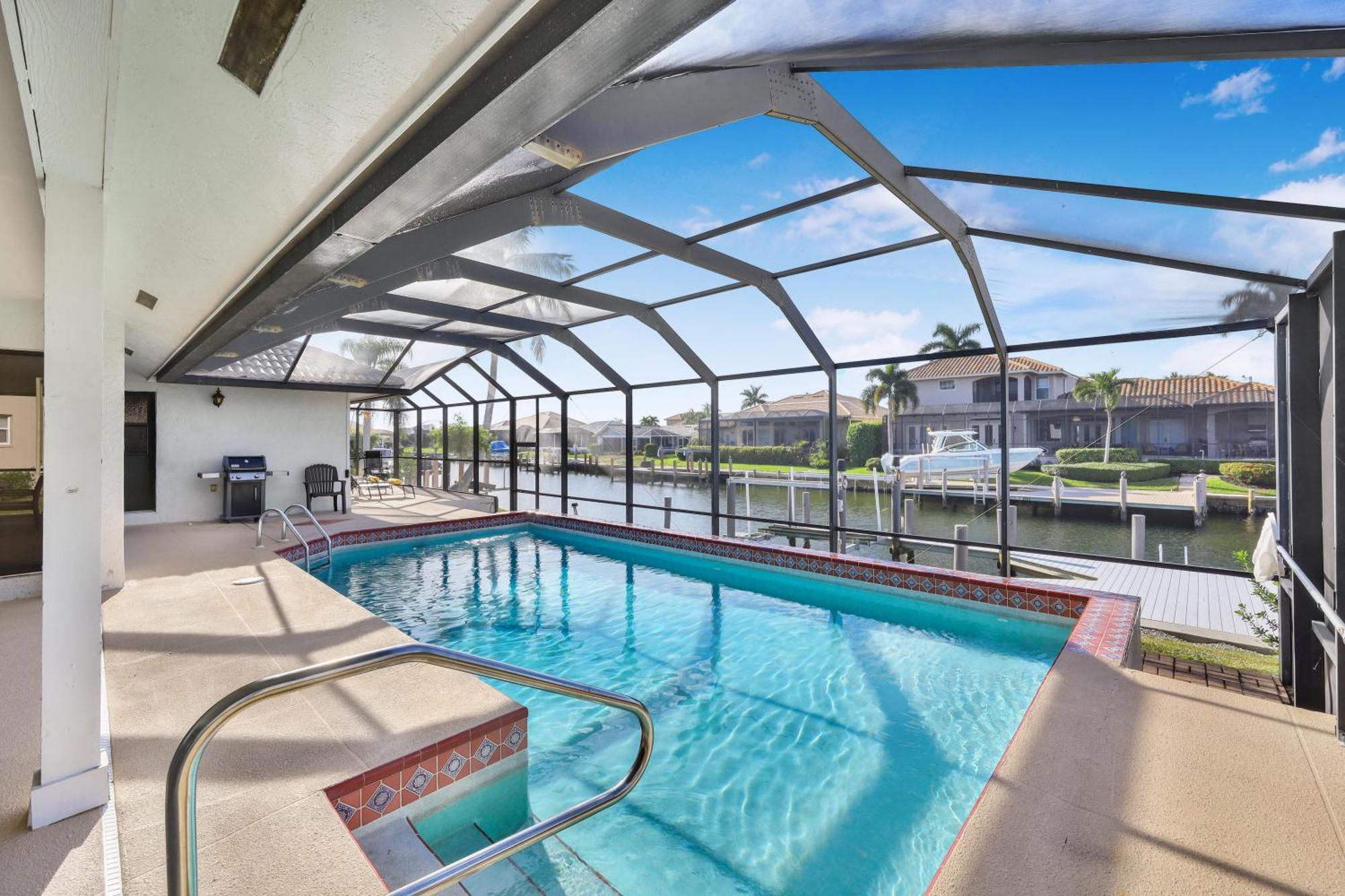 Seahorse Waterfront Pool Home Marco Island Zewnętrze zdjęcie